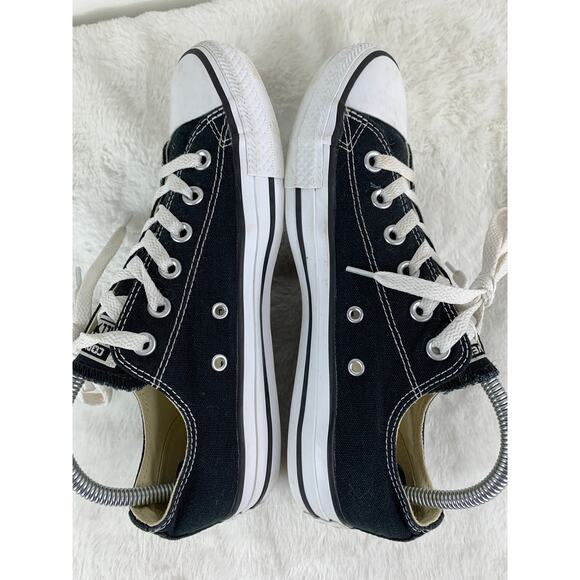 Converse Chuck Taylor All Star Low-Top Sneakers Black Women’s Size 9 W9166 - Picture 4 of 8